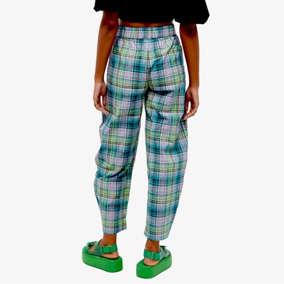GANNI Mid Waist Lagoon Pants, NEW - Picture 4 of 11